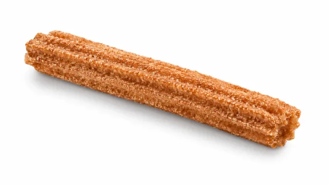Golden cinnamon sugar churro for carnival event rental supplies