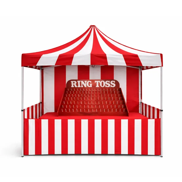 Complete Large Scale Carnival Game Booth