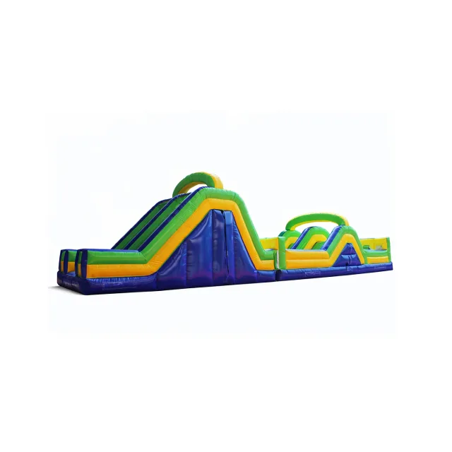 Green Challenge Inflatable Obstacle Course