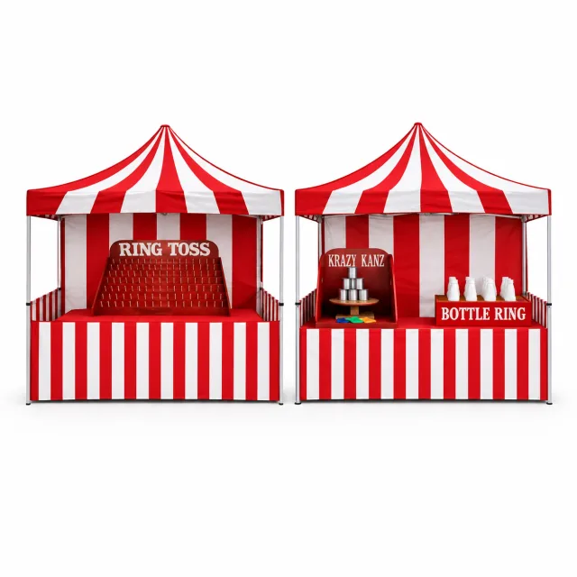 Complete Carnival Game Booth